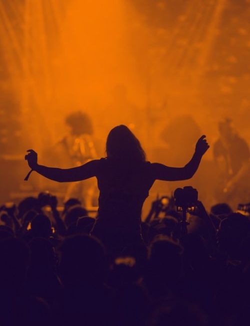 concert crowd silhouette 3084876